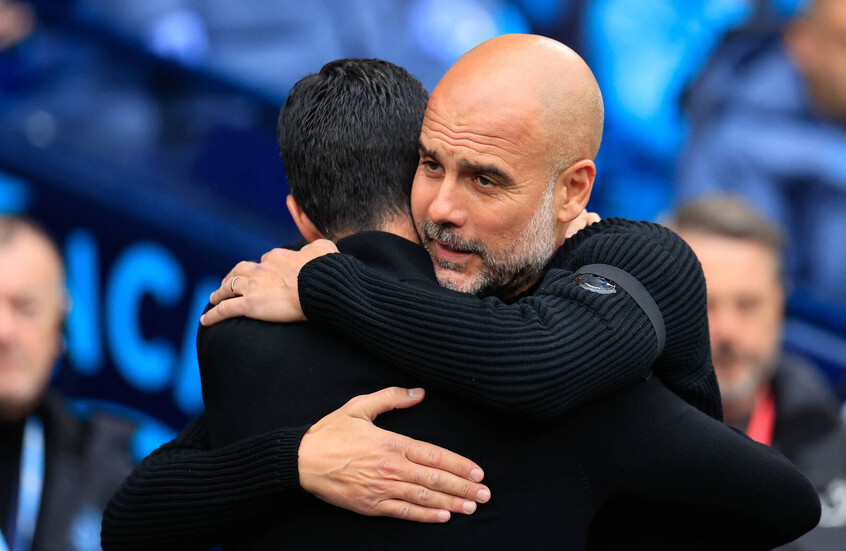 Arteta admits Guardiola was behind Arsenal's qualification to the Champions League semi-finals